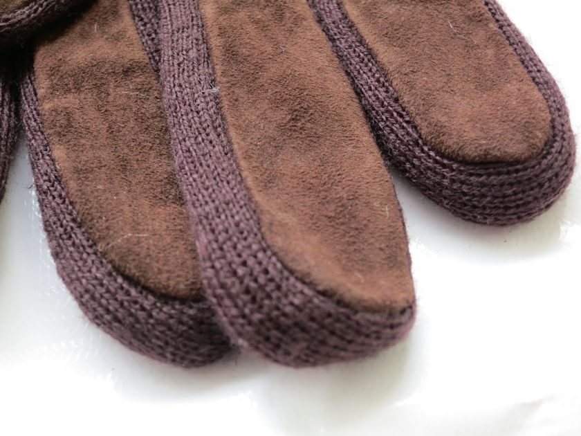 Leather Winter Gloves stretchable
